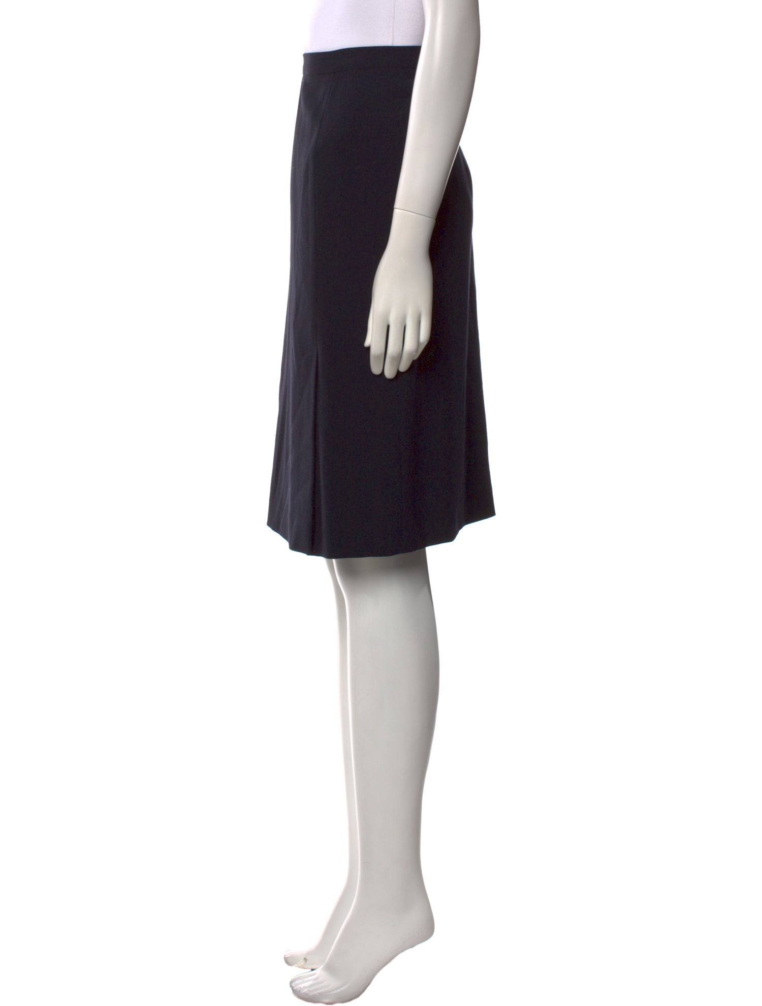 Calvin Klein Collection Wool Knee-Length Skirt