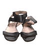 Calvin Klein Collection Leather Gladiator Sandals