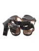 Calvin Klein Collection Leather Gladiator Sandals