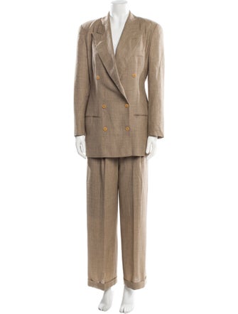 Calvin Klein Collection Wool Pantsuit
