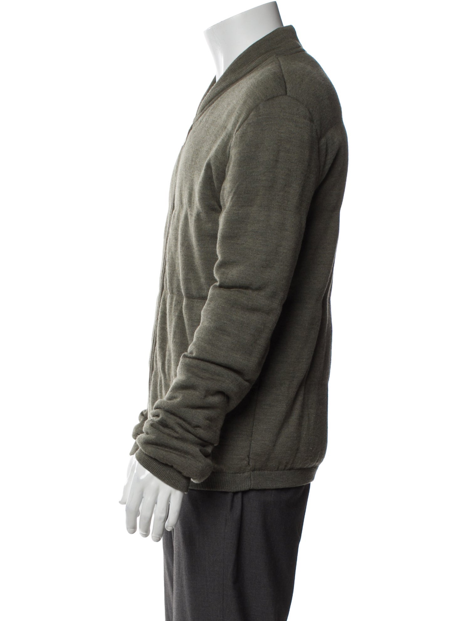 Calvin Klein Collection Merino Wool Puffer Coat