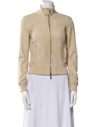 Calvin Klein Collection Lamb Leather Jacket