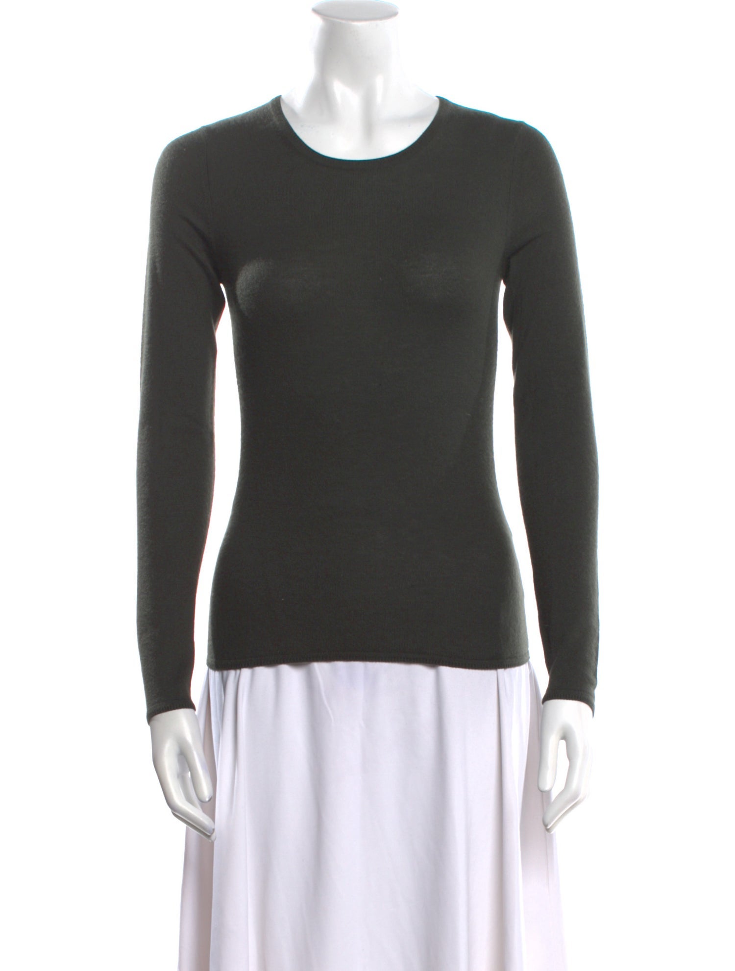 Calvin Klein Collection Cashmere Scoop Neck Sweater