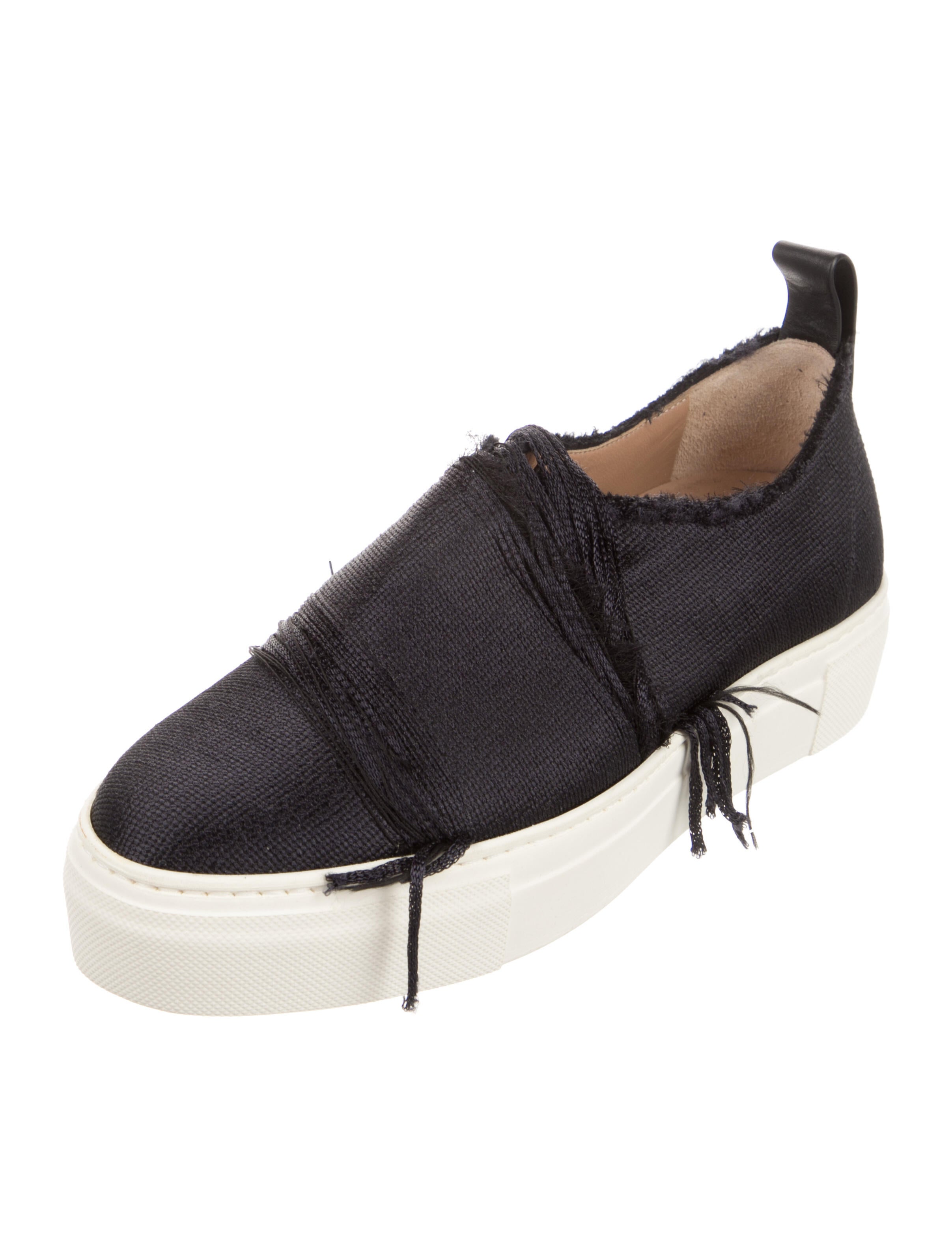 Calvin Klein Collection Distressed Accents Oxfords