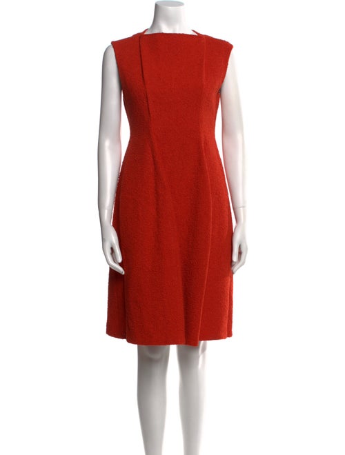 Calvin Klein Collection Square Neckline Knee-Length Dress