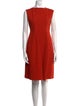 Calvin Klein Collection Square Neckline Knee-Length Dress