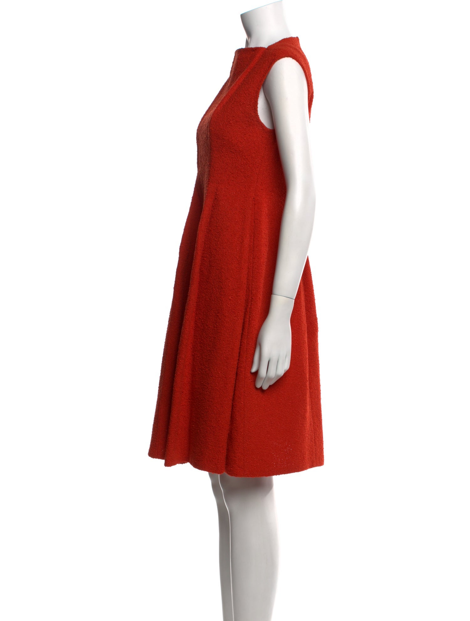 Calvin Klein Collection Square Neckline Knee-Length Dress