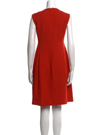 Calvin Klein Collection Square Neckline Knee-Length Dress