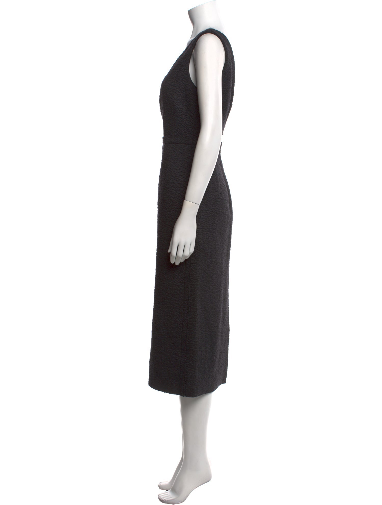 Calvin Klein Collection Wool Long Dress