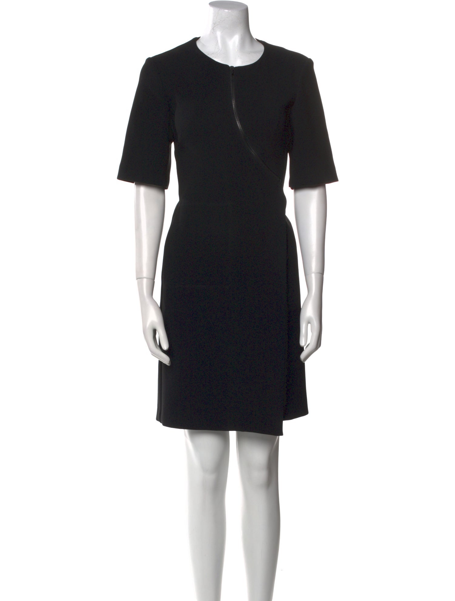 Calvin Klein Collection Crew Neck Mini Dress