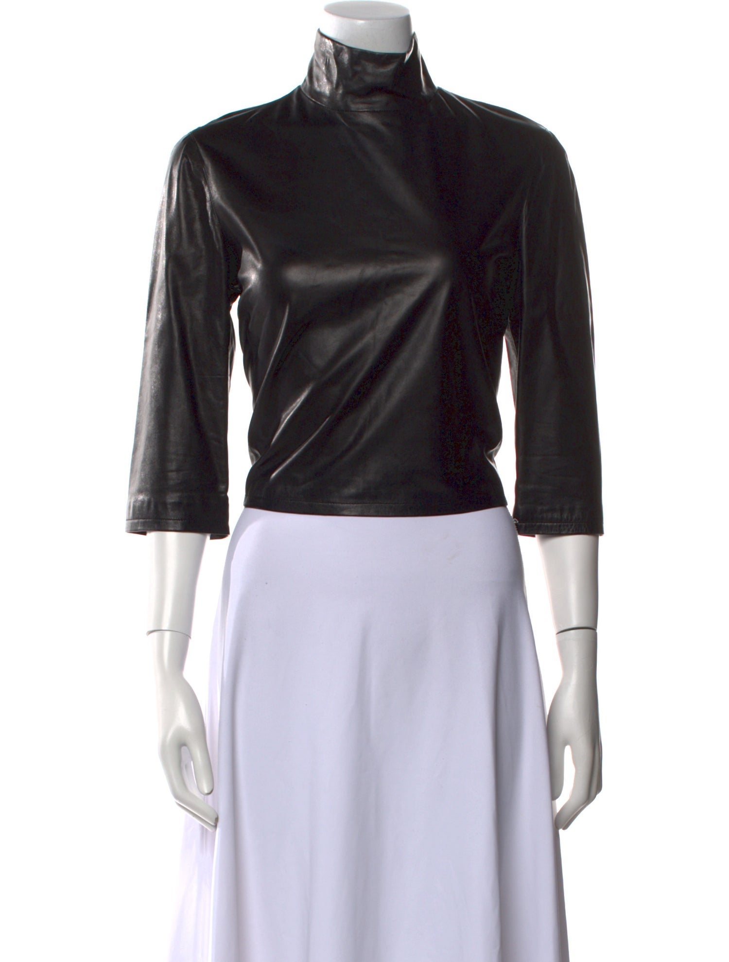 Calvin Klein Collection Vintage Late 1990's - Early 2000's Crop Top