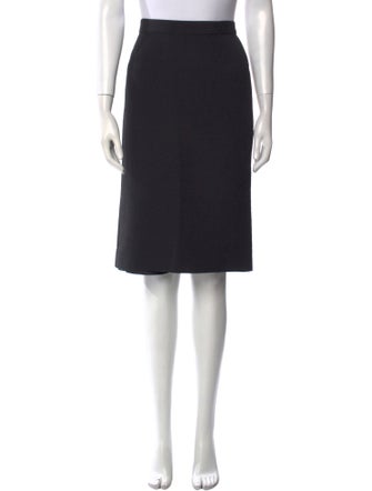 Calvin Klein Collection Wool Knee-Length Skirt