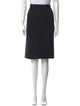 Calvin Klein Collection Wool Knee-Length Skirt