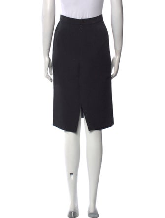 Calvin Klein Collection Wool Knee-Length Skirt