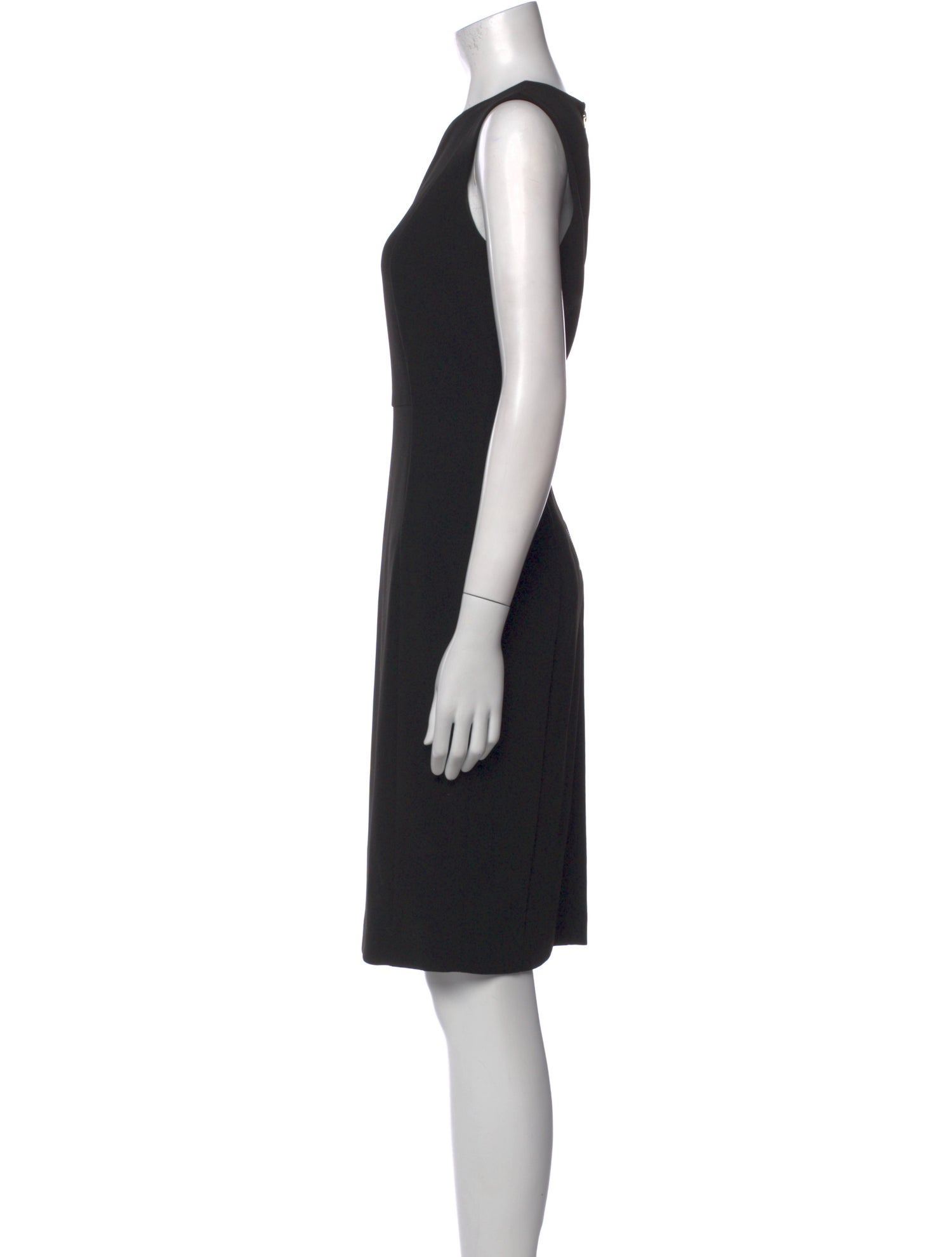 Calvin Klein Collection Crew Neck Knee-Length Dress