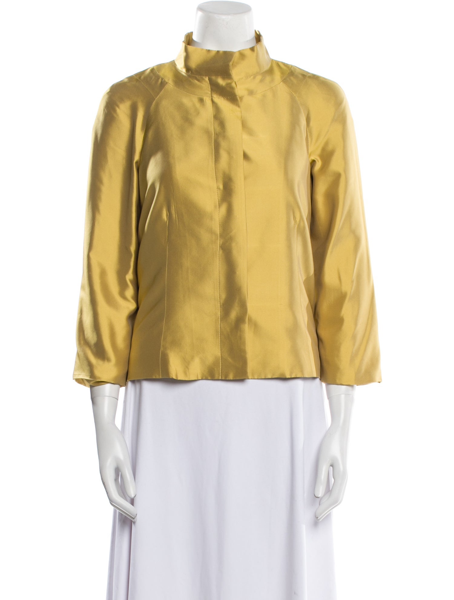 Calvin Klein Collection Silk Evening Jacket