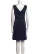 Calvin Klein Collection Bateau Neckline Mini Dress