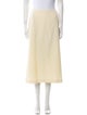 Calvin Klein Collection Wool Midi Length Skirt