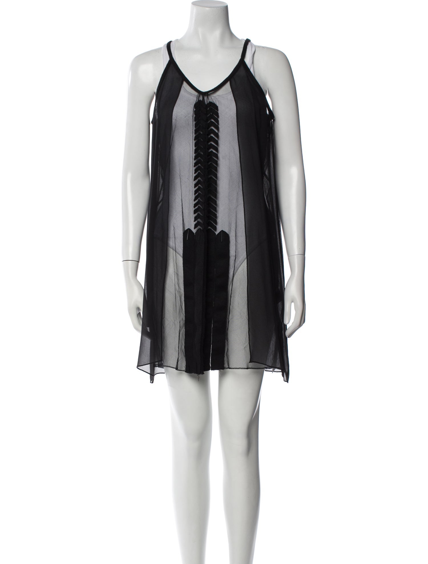 Calvin Klein Collection Silk Mini Dress