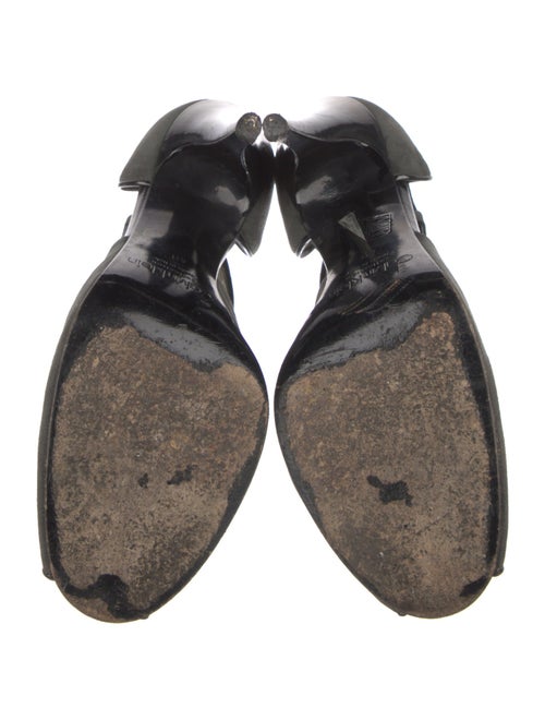 Calvin Klein Collection Leather Slingback Sandals