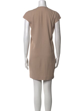 Calvin Klein Collection V-Neck Mini Dress