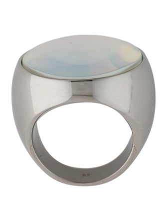 Calvin Klein Collection Glass Cocktail Ring
