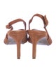 Calvin Klein Collection Suede Slingback Pumps
