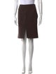 Calvin Klein Collection Wool Knee-Length Skirt