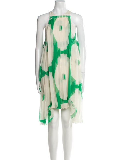 Calvin Klein Collection Silk Midi Length Dress