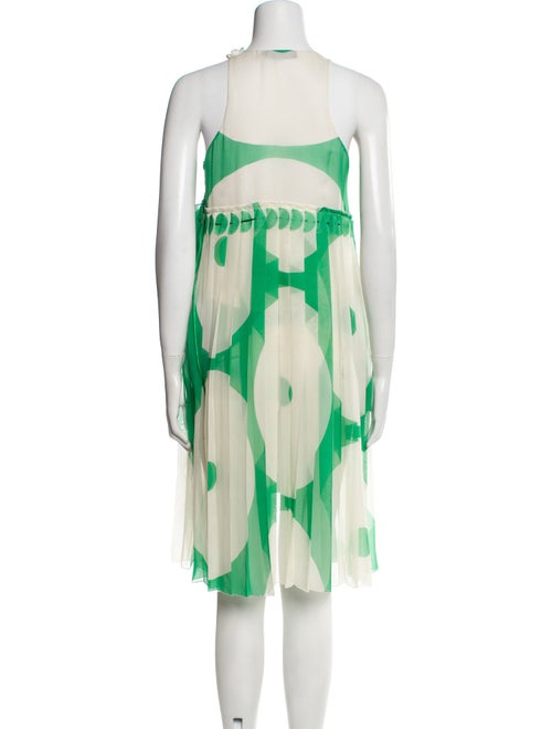 Calvin Klein Collection Silk Midi Length Dress