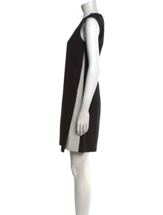 Calvin Klein Collection Scoop Neck Mini Dress