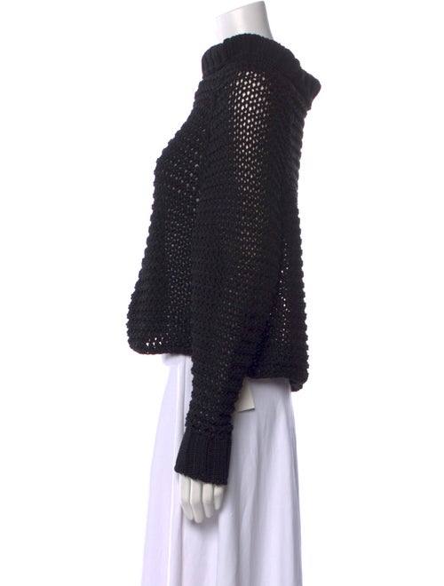 Calvin Klein Collection Mock Neck Sweater