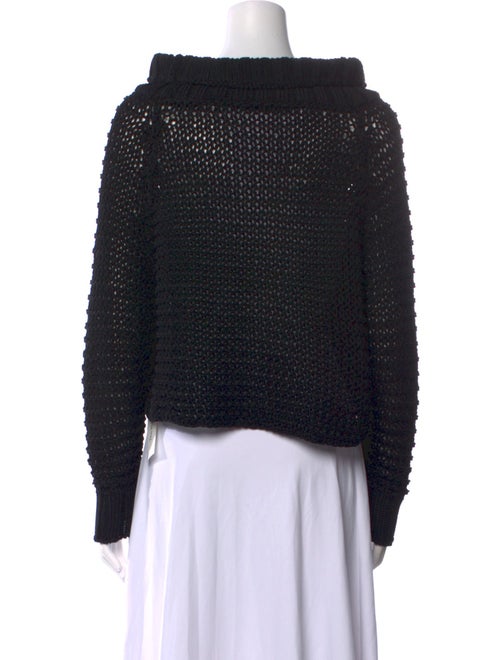 Calvin Klein Collection Mock Neck Sweater