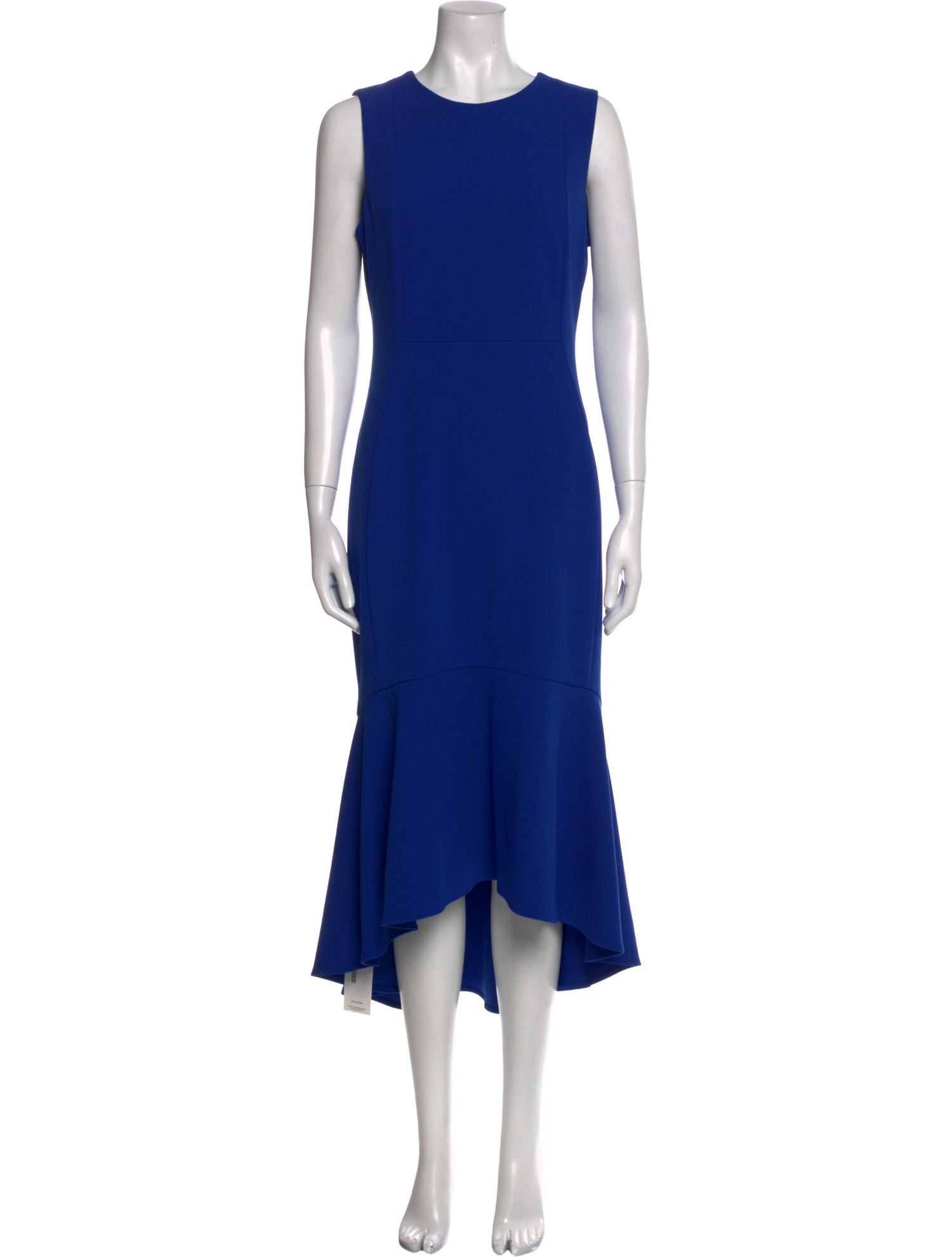 Calvin Klein Collection Crew Neck Long Dress
