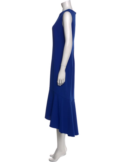 Calvin Klein Collection Crew Neck Long Dress