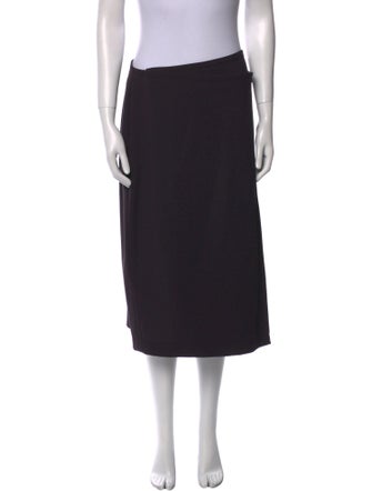 Calvin Klein Collection Wool Midi Length Skirt