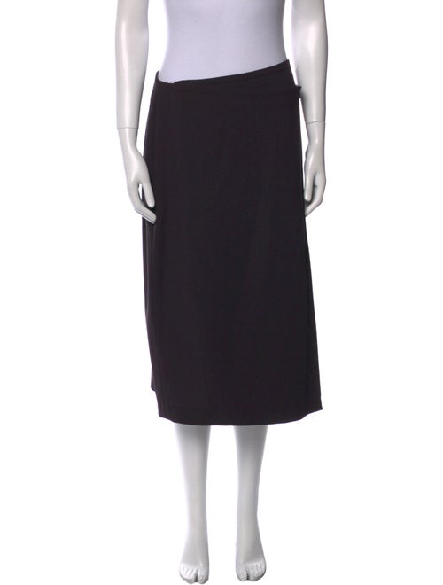 Calvin Klein Collection Wool Midi Length Skirt