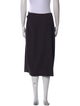 Calvin Klein Collection Wool Midi Length Skirt