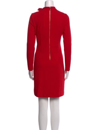 Calvin Klein Collection Mock Neck Mini Dress