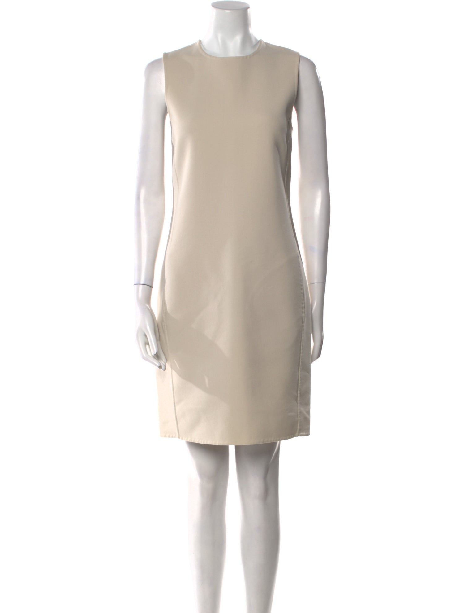 Calvin Klein Collection Crew Neck Mini Dress