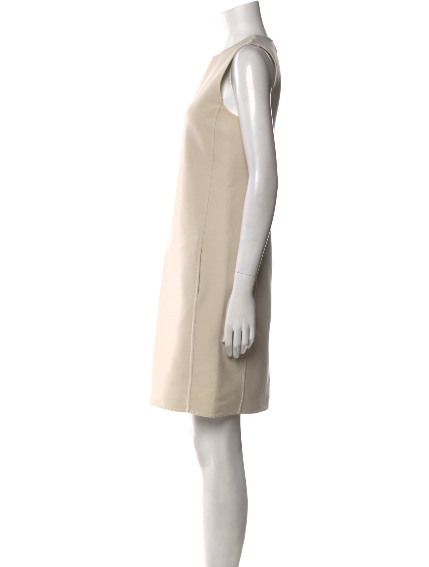 Calvin Klein Collection Crew Neck Mini Dress