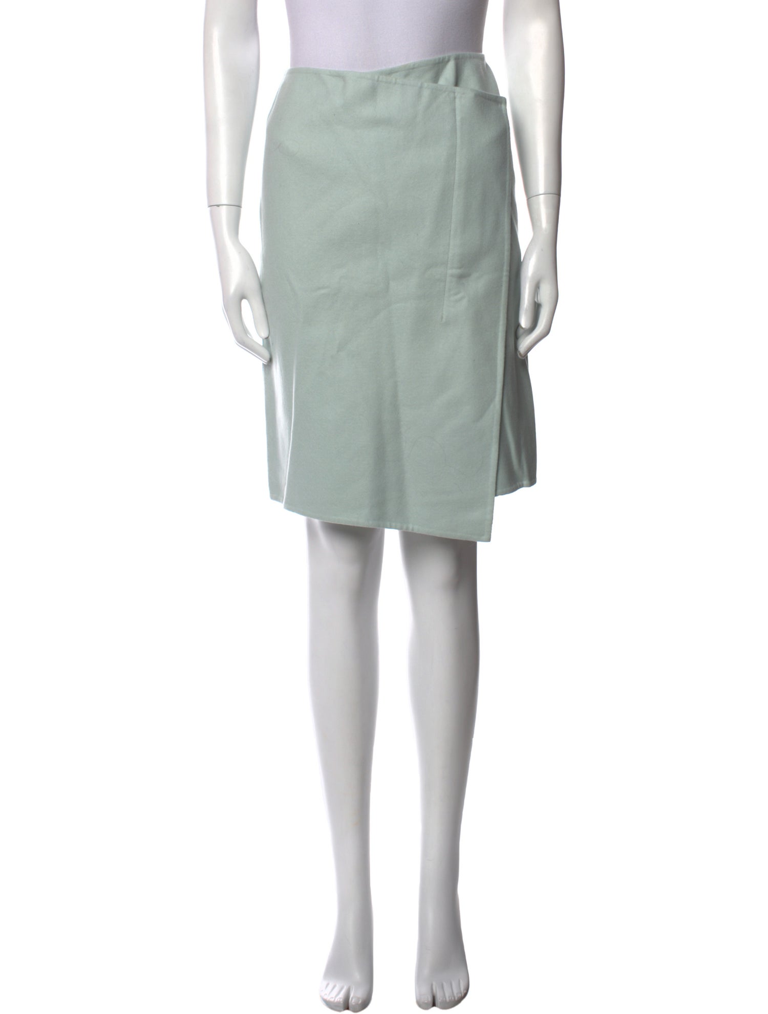 Calvin Klein Collection Virgin Wool Knee-Length Skirt