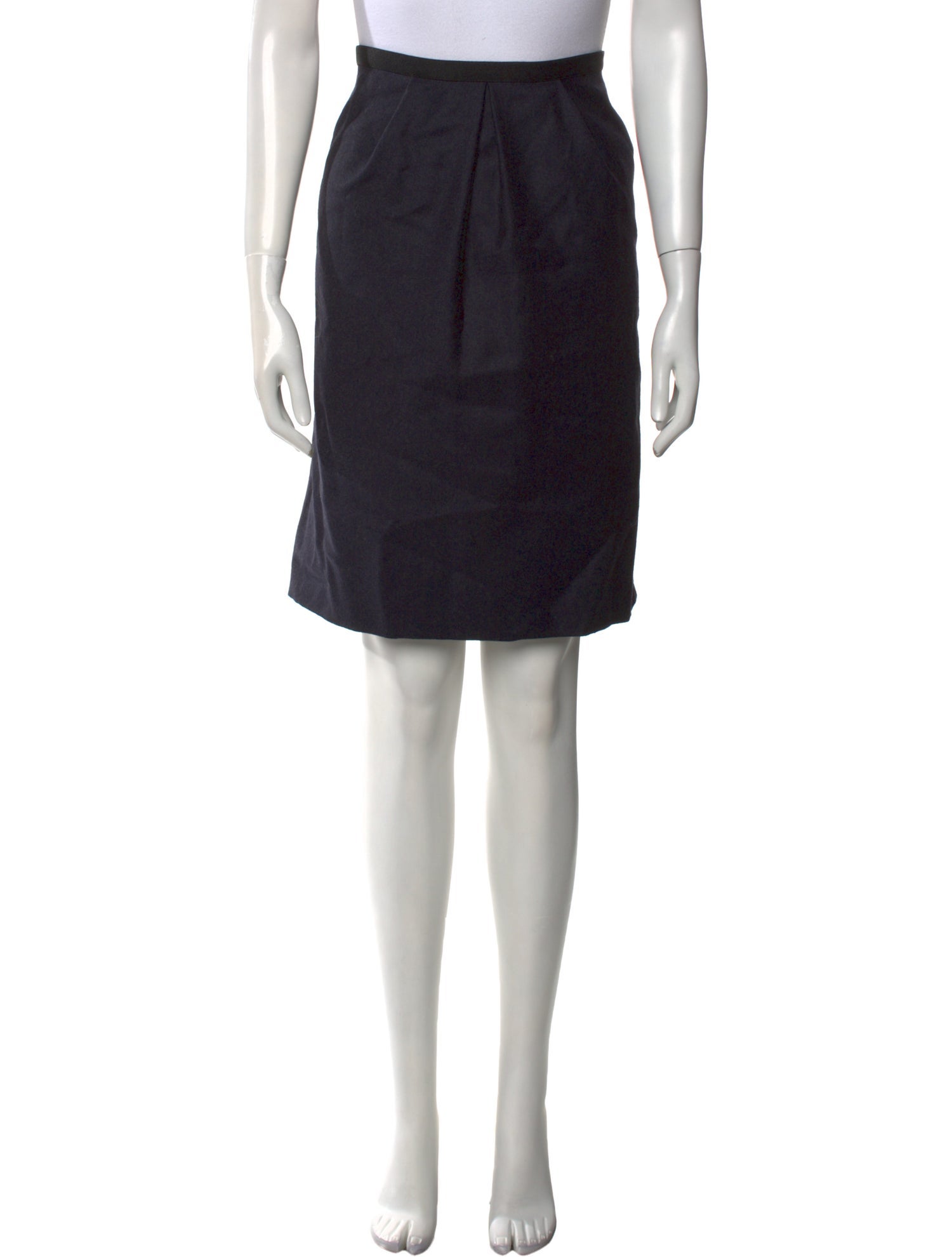 Calvin Klein Collection Wool Knee-Length Skirt