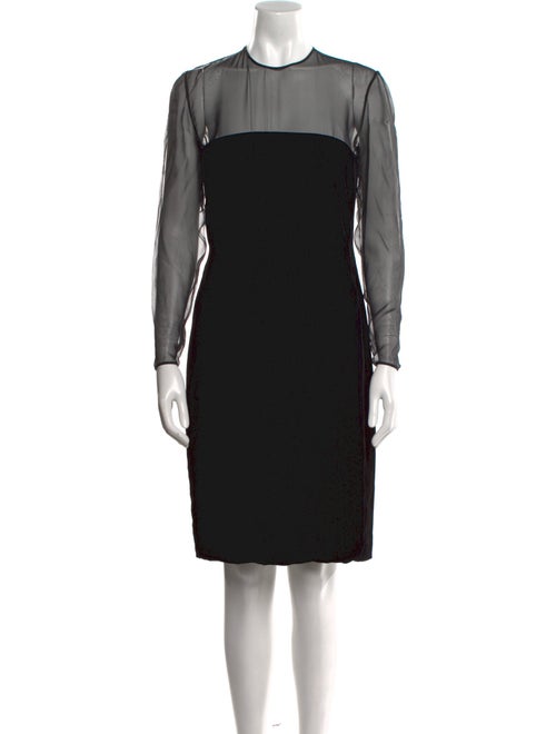 Calvin Klein Collection Crew Neck Knee-Length Dress