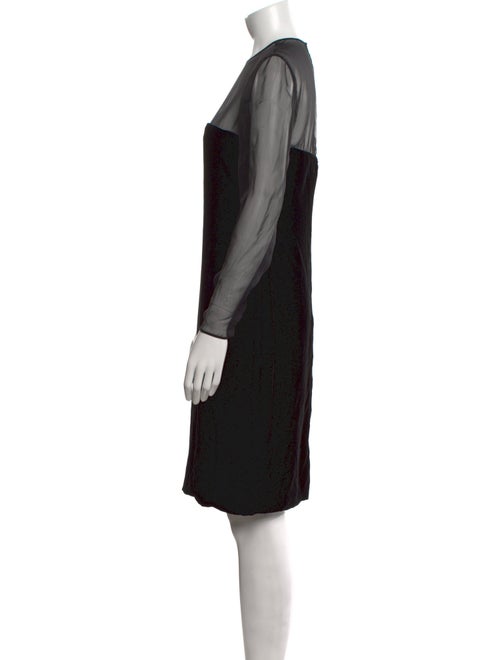 Calvin Klein Collection Crew Neck Knee-Length Dress