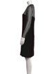 Calvin Klein Collection Crew Neck Knee-Length Dress