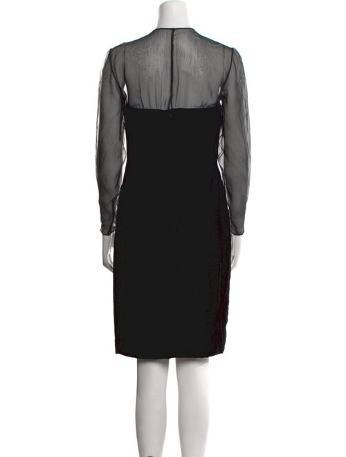 Calvin Klein Collection Crew Neck Knee-Length Dress