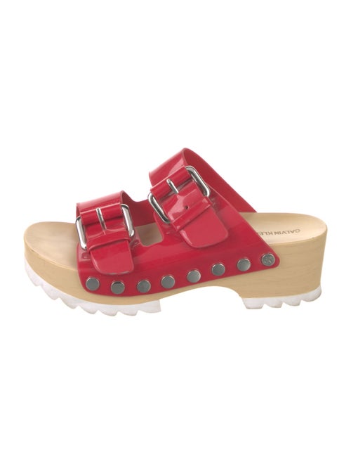 Calvin Klein Collection PVC Slides