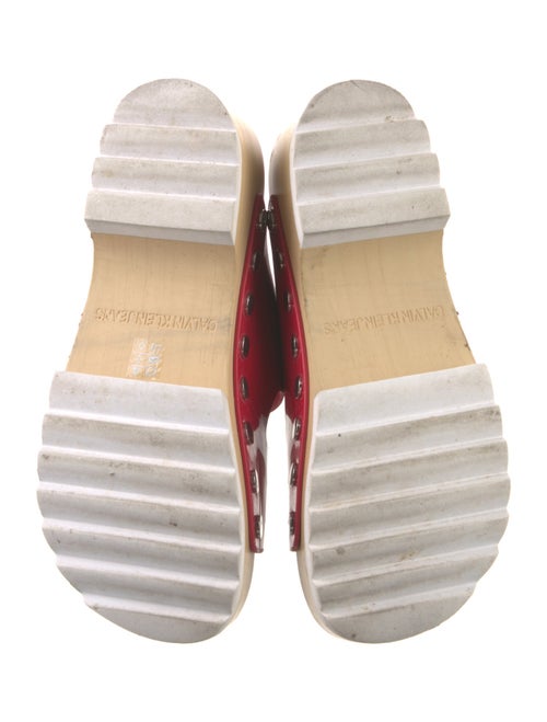 Calvin Klein Collection PVC Slides