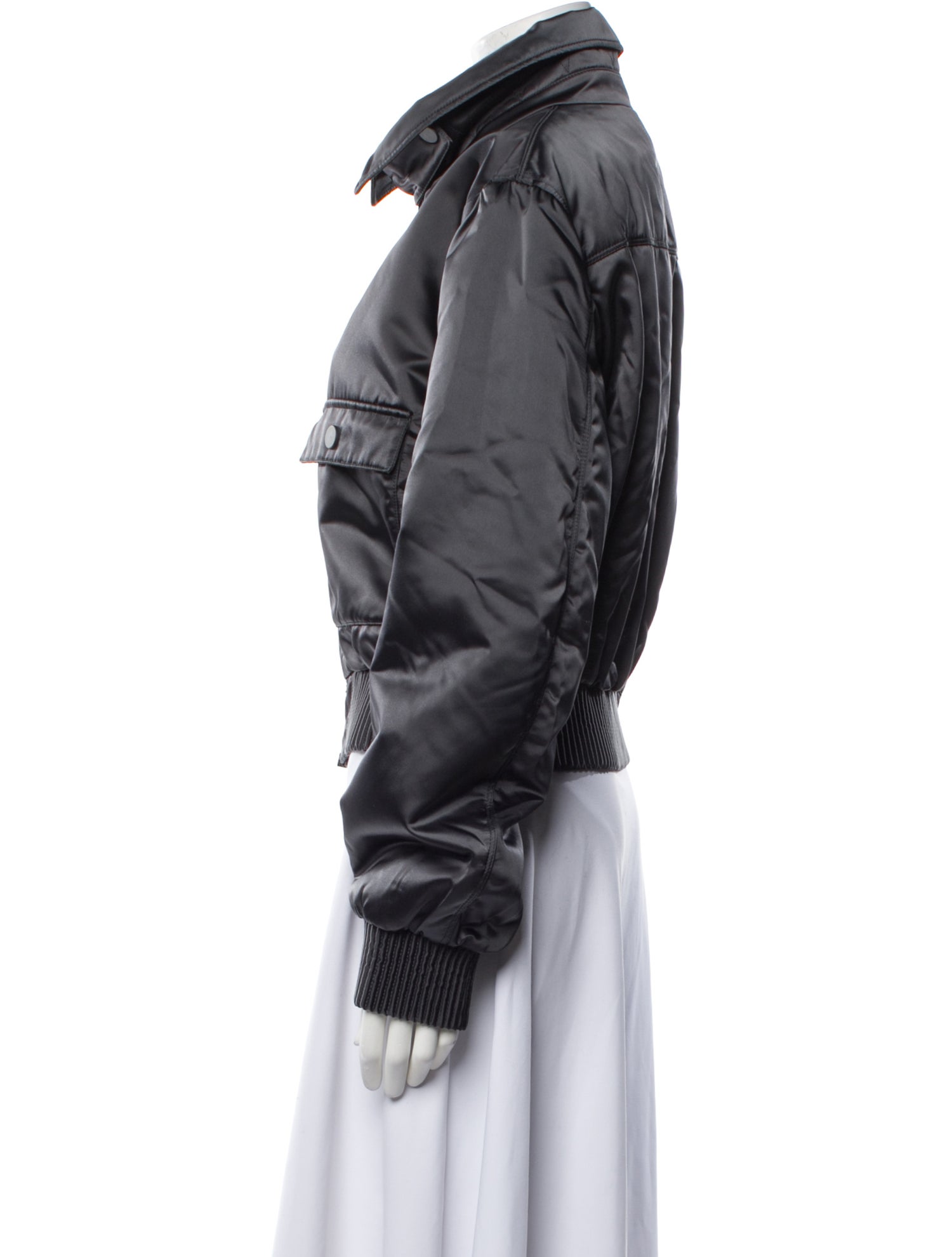 Calvin Klein Collection 2015 Cropped Bomber Jacket